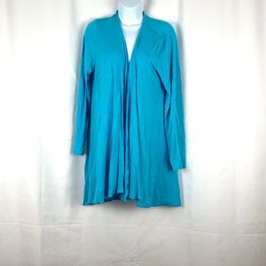 Ivy Beau open front long cardigan sweater 12